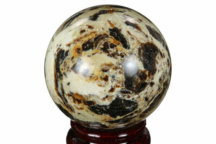 Black Opal Sphere - Madagascar #168540